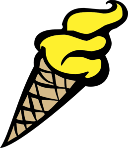 258x297 Ice Cream Cone Clip Art