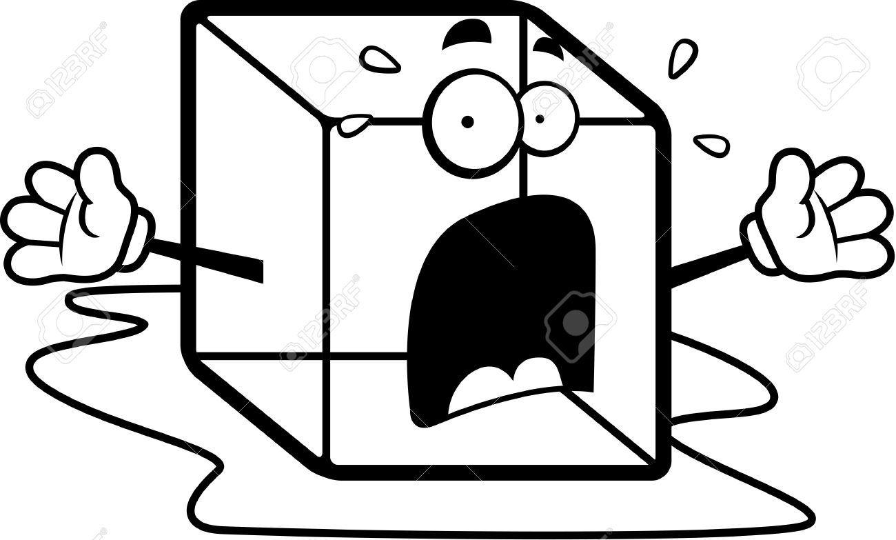 1300x783 Ice Cube Clipart Melted