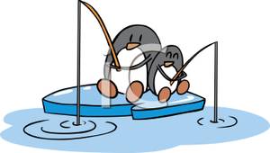 300x170 Penguins Ice Fishing