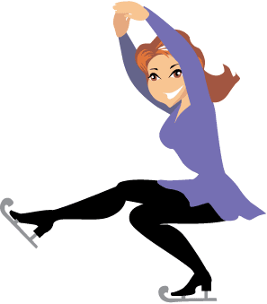 297x339 Clipart Figure Skating