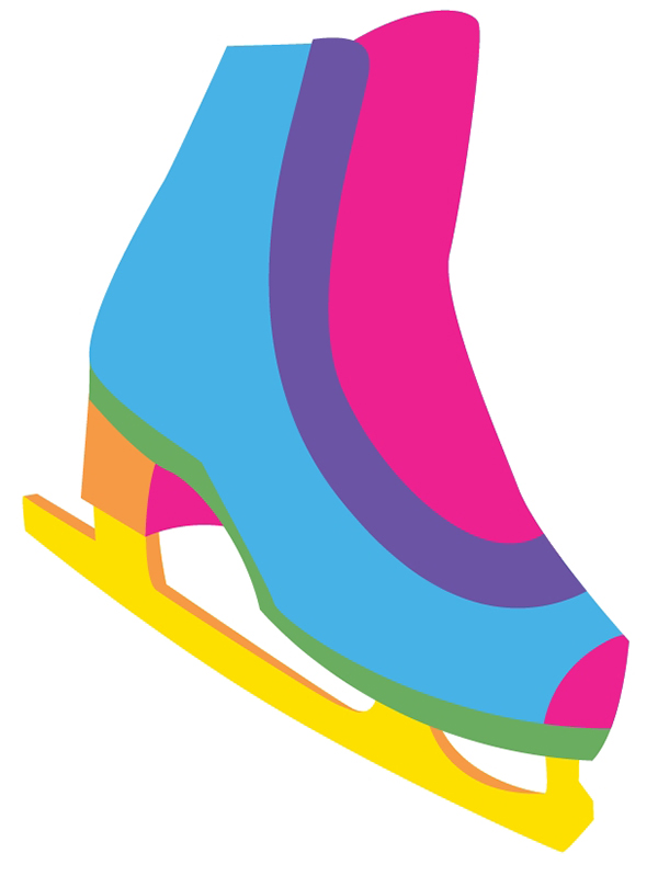 600x799 How To Create Ice Skates In A Softly Drawn Vector Style In Illustrator