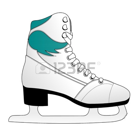 450x450 Ice Hockey Skates Royalty Free Cliparts, Vectors, And Stock