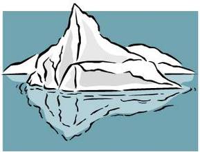 289x221 Iceberg Clipart