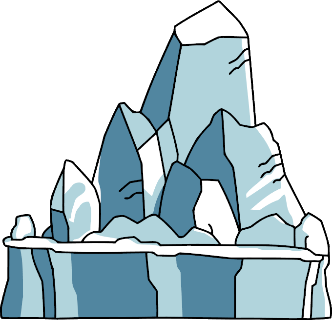 680x656 Iceberg Clipart Glacier