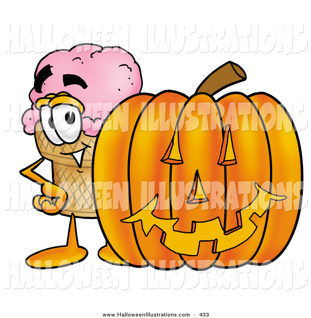 1024x1044 Halloween Ice Cream Clipart