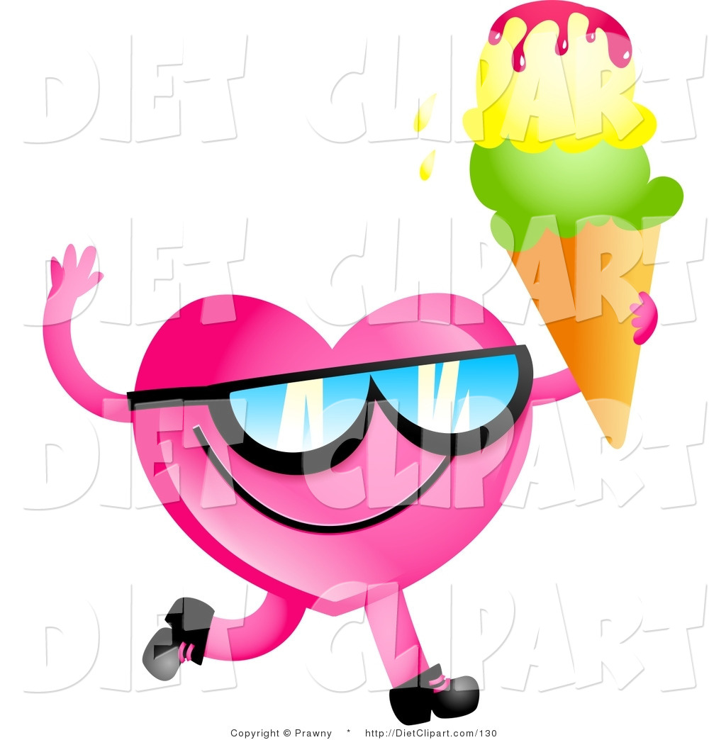 1024x1044 Heart Clipart Ice Cream