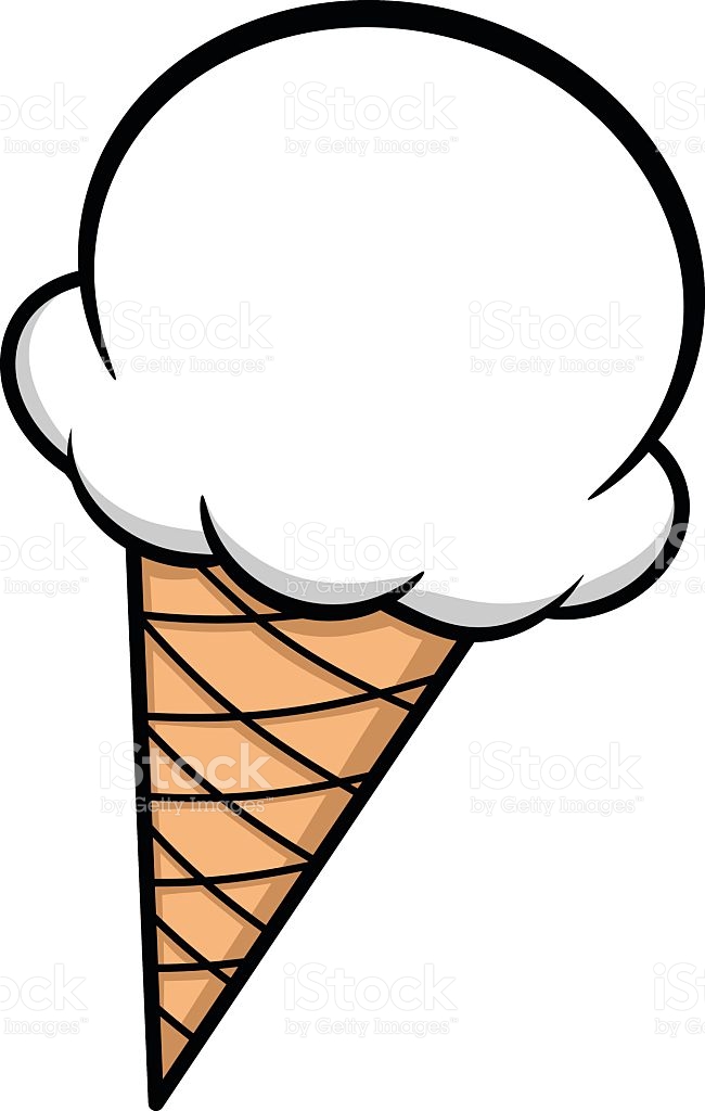 650x1024 Vector Clipart Ice Cream