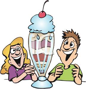 290x300 Ice Cream Party Clip Art