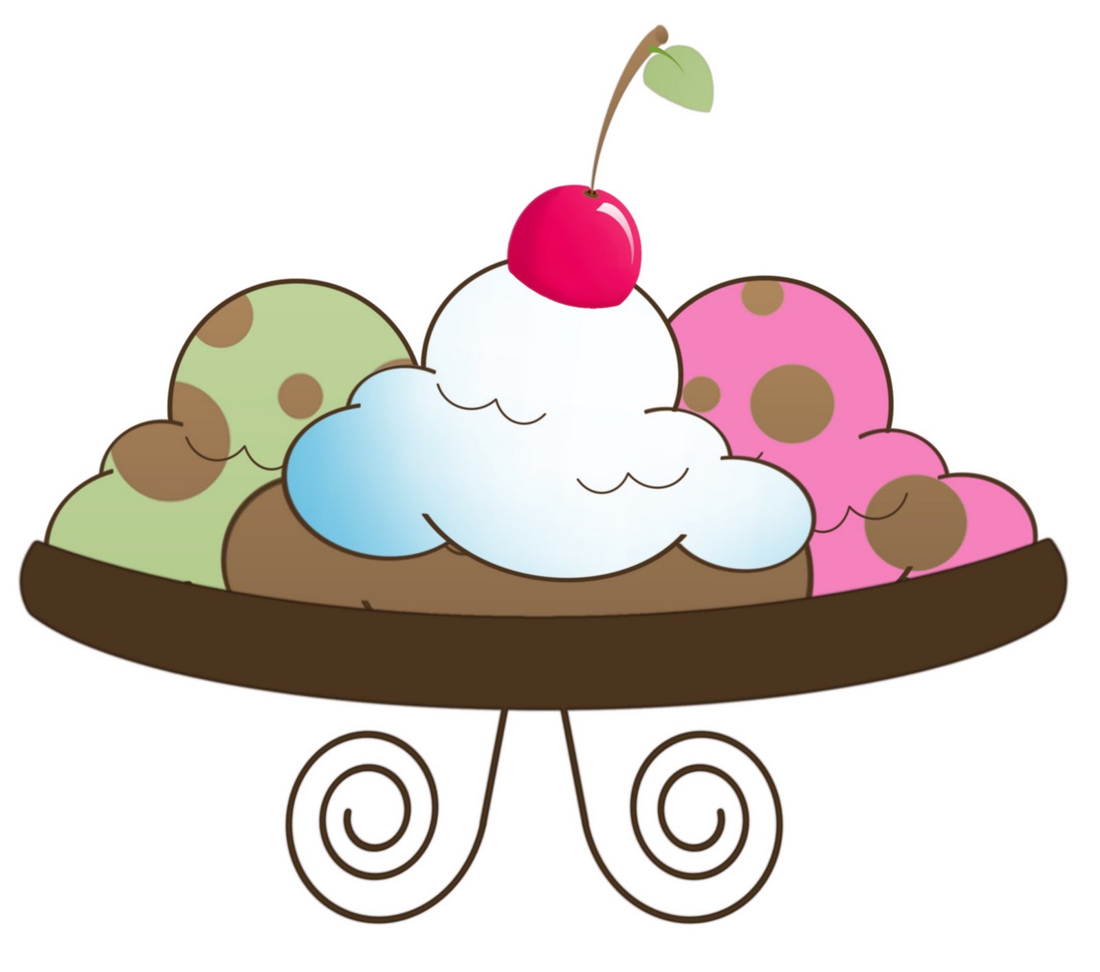 1600x1413 Ice Cream Sundae Clipart 6