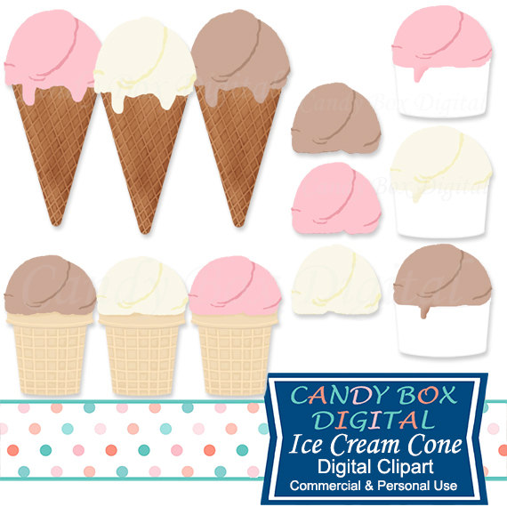 570x570 Ice Cream Cone Clip Art, Summer Clip Art