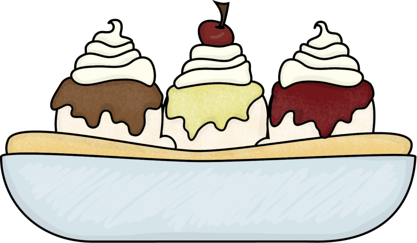 830x485 Ice Cream Sundae Ice Cream Bowl Clipart