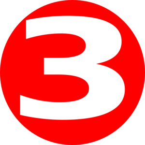 300x300 Glossy Red Circle Icon With 3 Clip Art