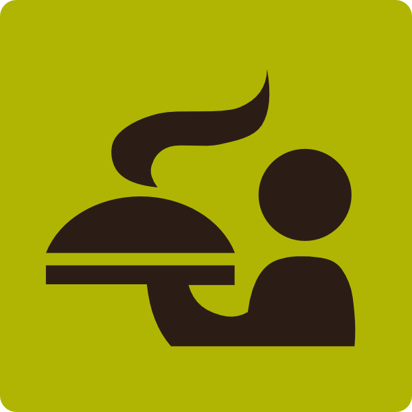 600x600 Hotel Icon Room Service Clip Art