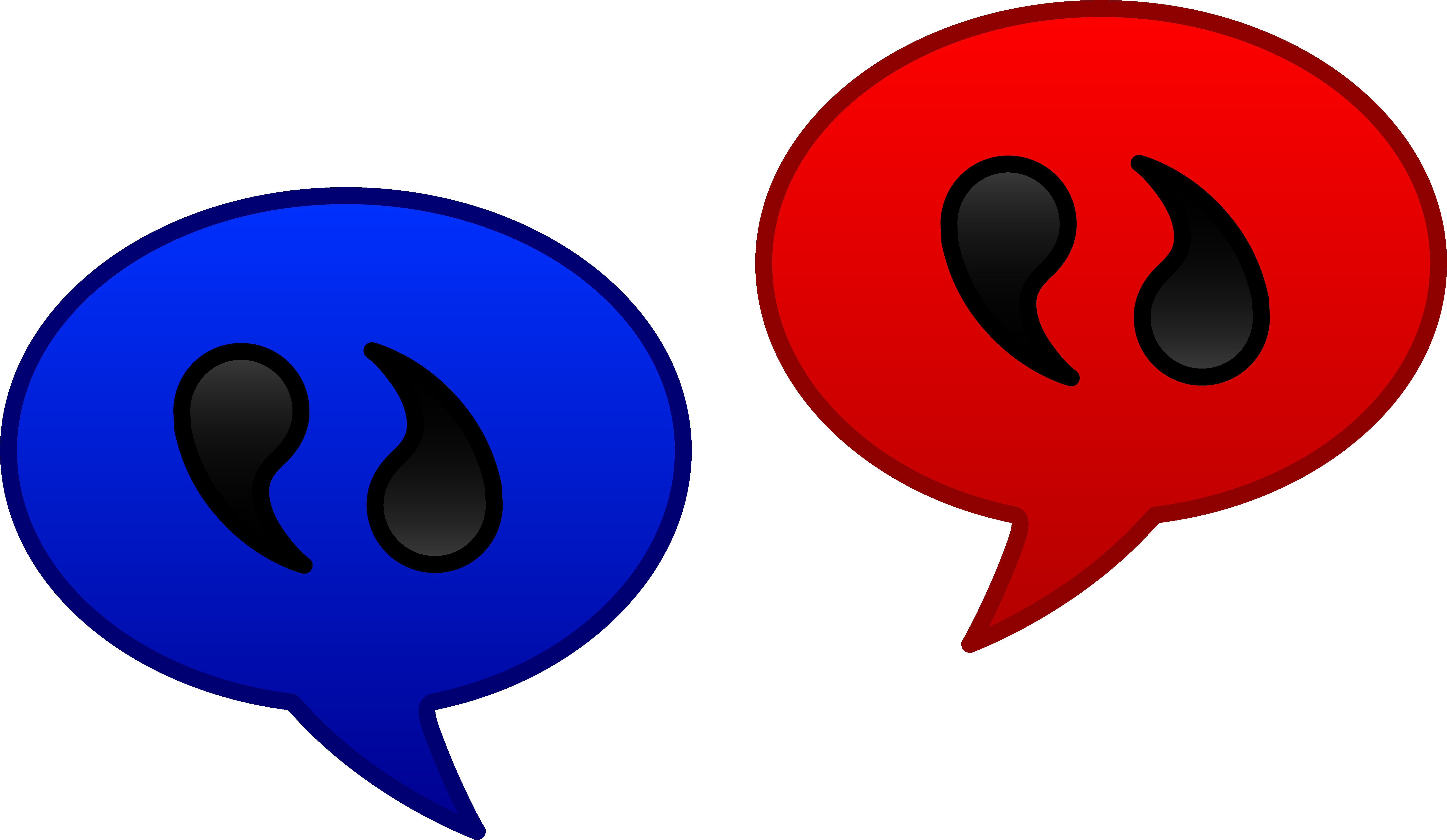 7080x4112 Speech Balloon Communication Icons