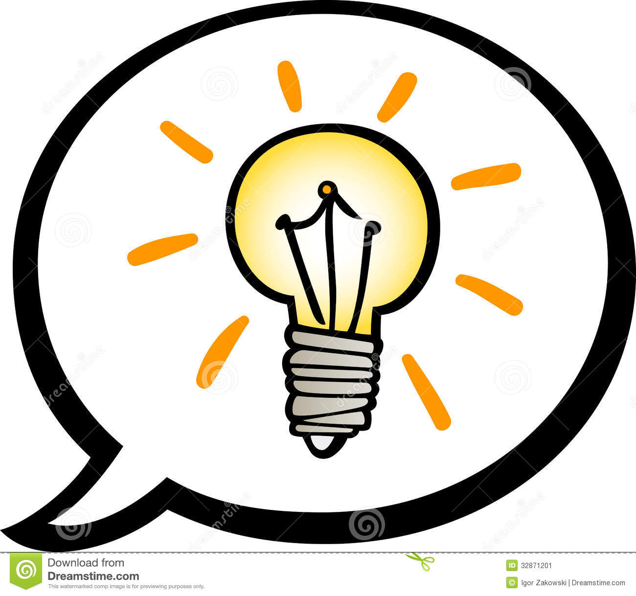 1300x1218 Idea Cartoon Clipart