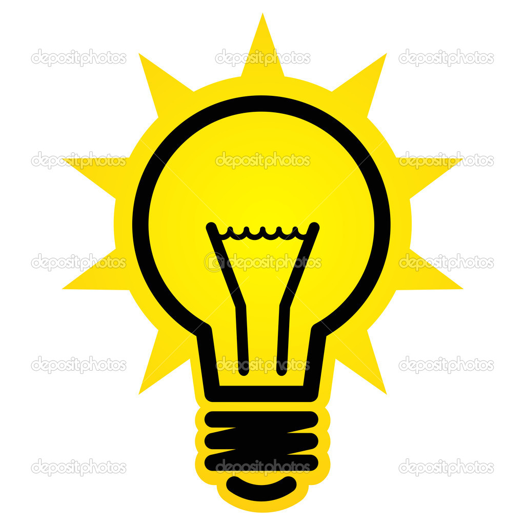 1024x1024 Light Bulb Idea Clipart