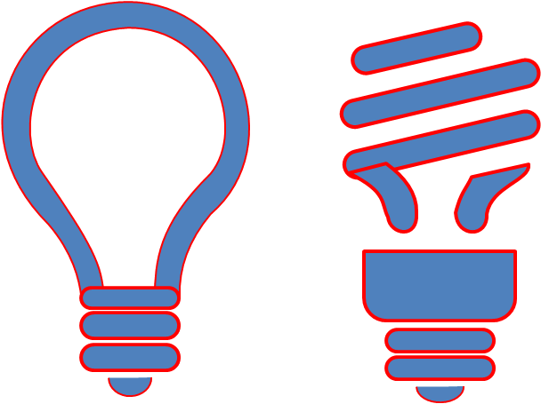 608x455 Light Bulb. Idea Icon Powerpointy