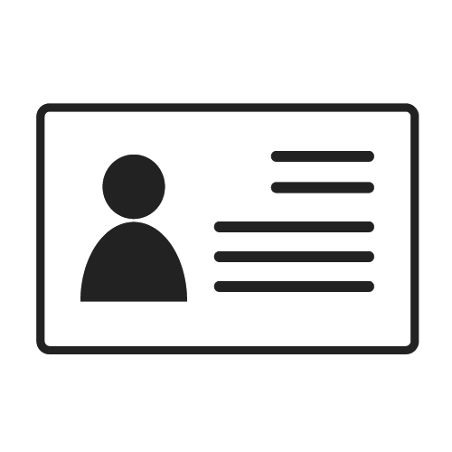 500x500 Card Clipart Identity