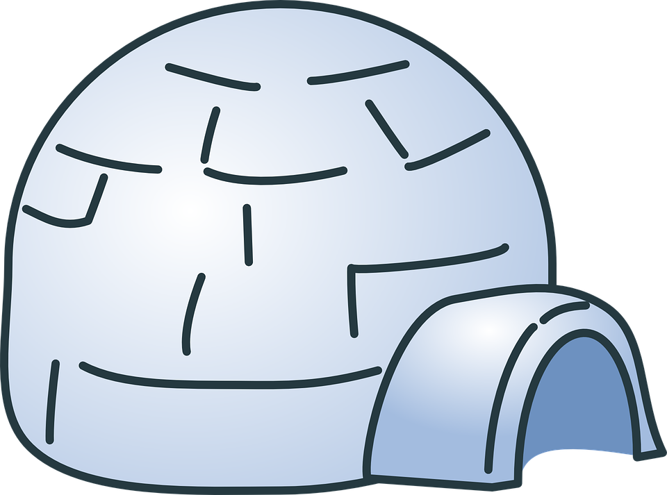 960x713 Eskimo Clipart Igloo House