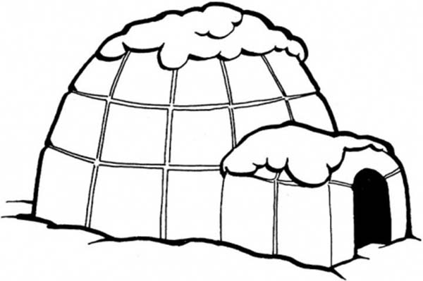 600x399 Igloo House Clipart