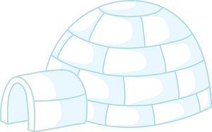 300x187 Free Igloo Clipart