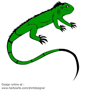 335x355 Iguana Clipart Vector