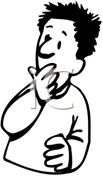 205x350 Clip Art Of People With Shocked Looks Clipart