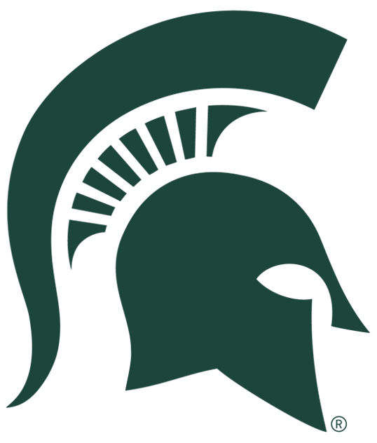 538x632 Michigan State Logo Clip Art