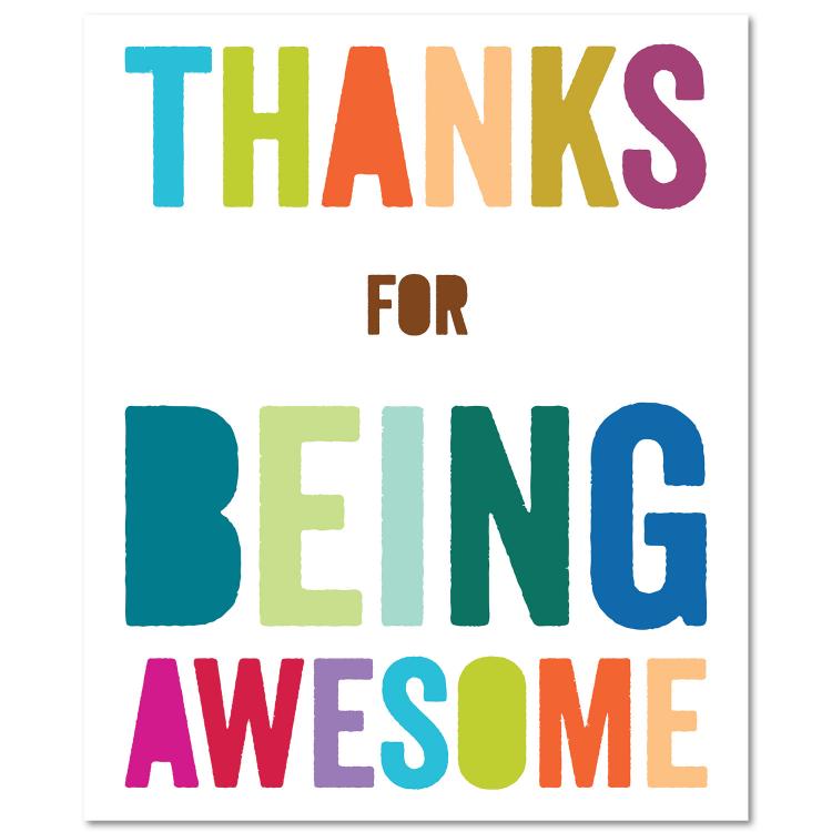 750x750 Thanks For Being Awesome Themed Thank You Gifts Successories