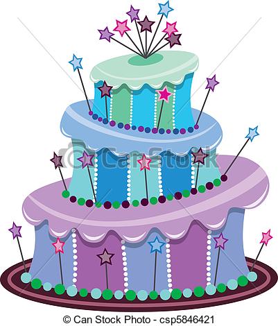 401x470 Cake Clipart Teal