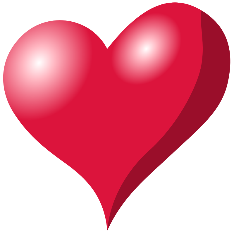 800x800 Heart Shaped Clipart Abstract Heart