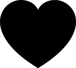 250x223 Heart Shaped Clipart Heart Outline