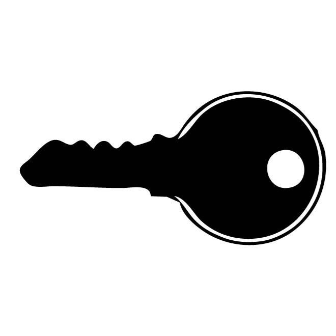 660x660 Outline Image Of A Key