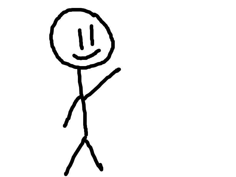 800x600 Stick Person