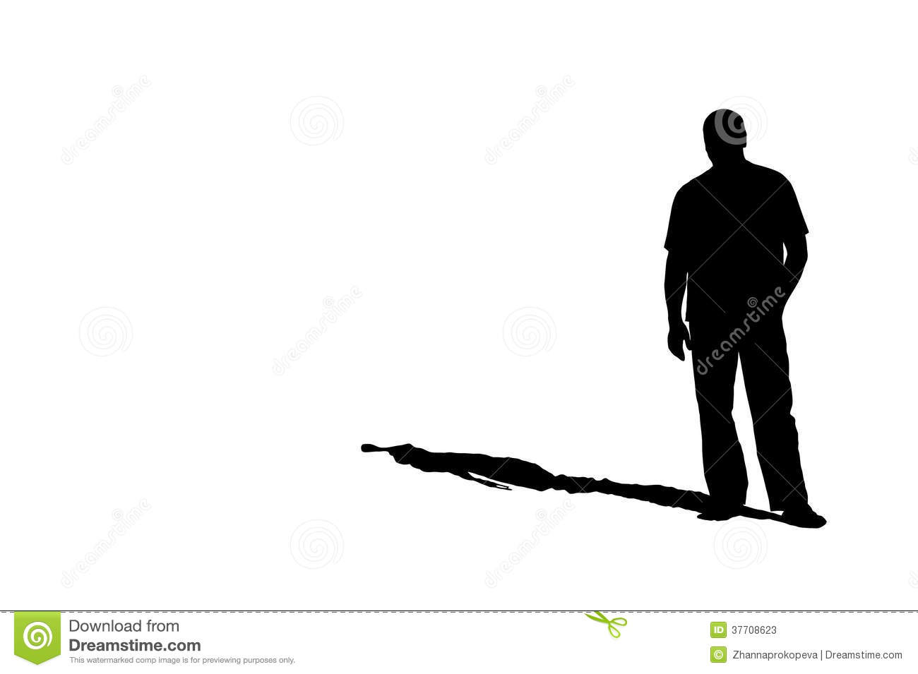 1300x955 Shadow Of A Person Clipart