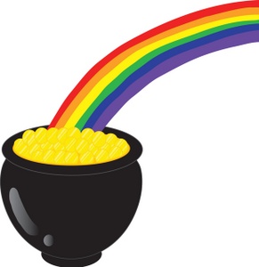 291x300 Rainbow Clipart Image