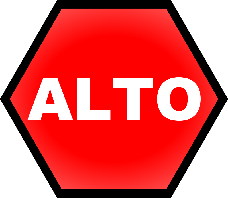 800x694 Stop Sign Clipart 2