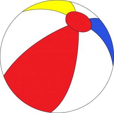400x399 Top 10 Beach Ball Images Clip Art