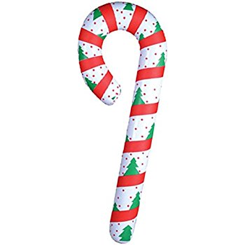 350x350 New Festive Inflatable Candy Cane Christmas Decoration