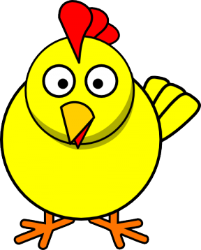 288x358 Rubber Chicken Clipart