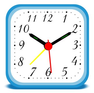 323x320 Free Alarm Clock Clipart