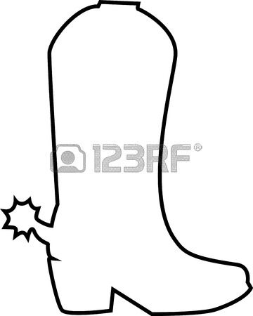 360x450 Cowboy Clipart Country Boot