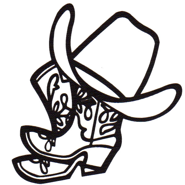 600x600 Hat Clipart Cowboy Boot