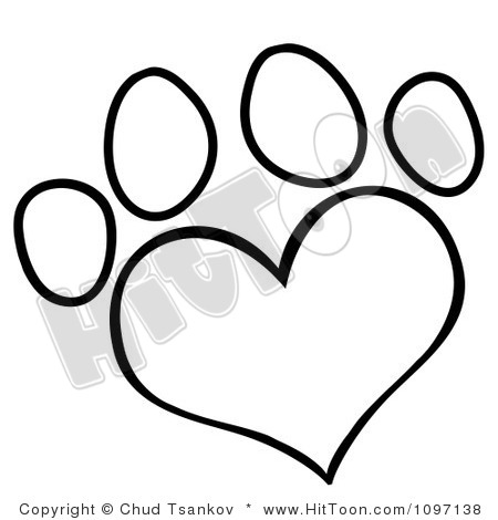 450x470 Dog Paw Print Clip Art Free Download Clipart Panda