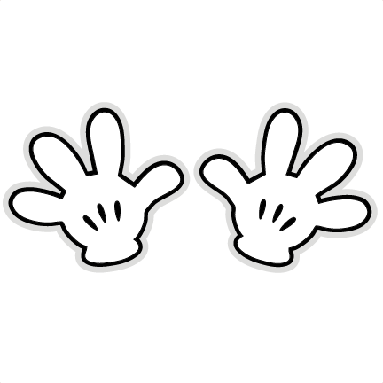 432x432 Mickey Hands Clipart