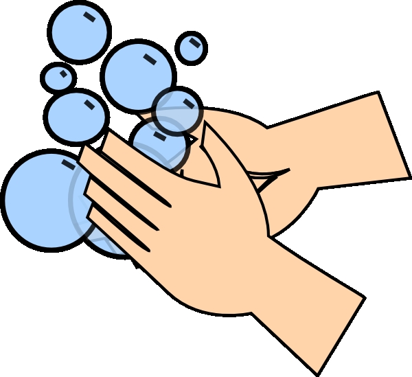 600x549 Child Washing Hands Clipart