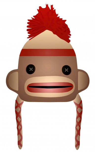 386x615 Sock Monkey Clipart Clipartmonk