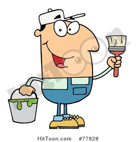 450x470 Painter Clipart