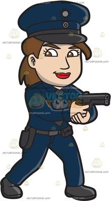 220x400 Peace Officer Clipart
