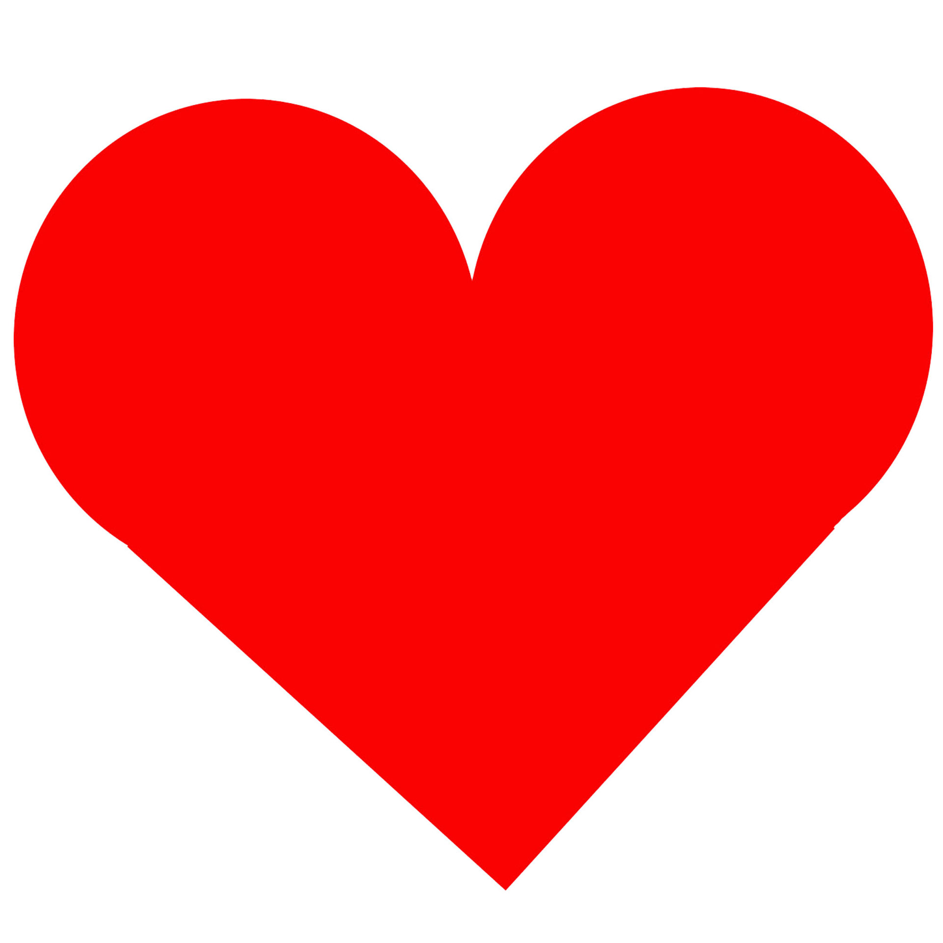 1920x1920 Basic Red Heart Free Stock Photo